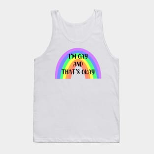 Gay and proud Tank Top